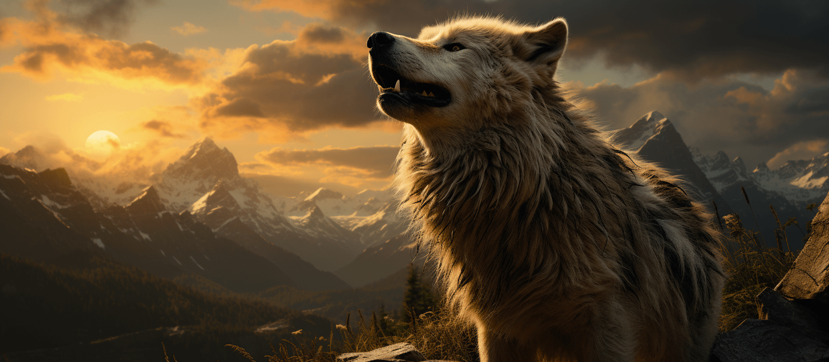 alpha-wolf-howling-and-calling-the-pack